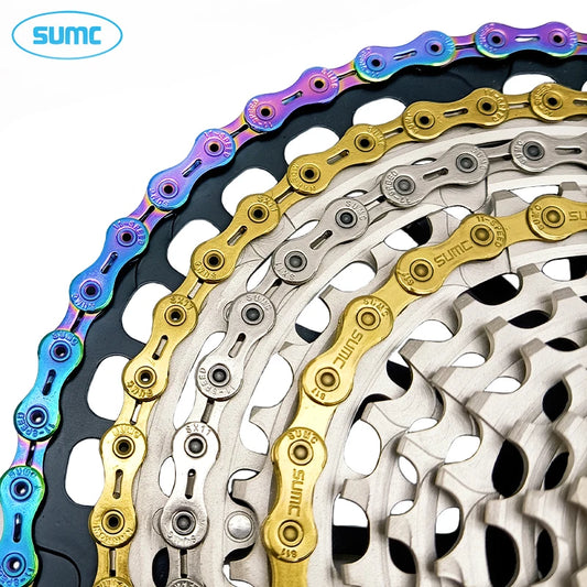 SUMC Bicycle Chain 9 10 11 12 Speed 9s 10s 11s 12s Titanium