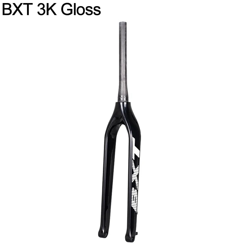 BXT Carbon Fork 29er Carbon MTB Fork Tapered Thru Axle 15mm Bicycle Mountain Fork Racing Use Bike Fork Disc 160mm