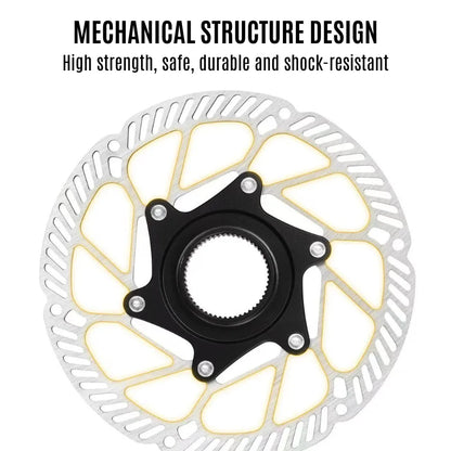 IIIPRO Bike Rotor Centerlock MTB Hydraulic Brake Disc Stainless Steel Durable Mountain Road Bike Brake Disk Rotors Cycling Part