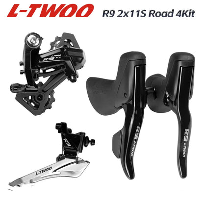 LTWOO R9 2x11 Speed, 22s Road Groupset, Shifter + Rear Derailleurs + Front Derailleurs  5800, R7000