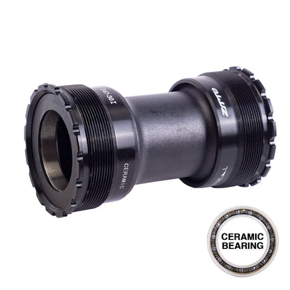 ZTTO Ceramic Bearing T47 BB Thread Bottom Bracket 24mm 29mm 30mm Crankset DUB T47BB 68 73 79mm Shell Spline Axis MTB Road Bike