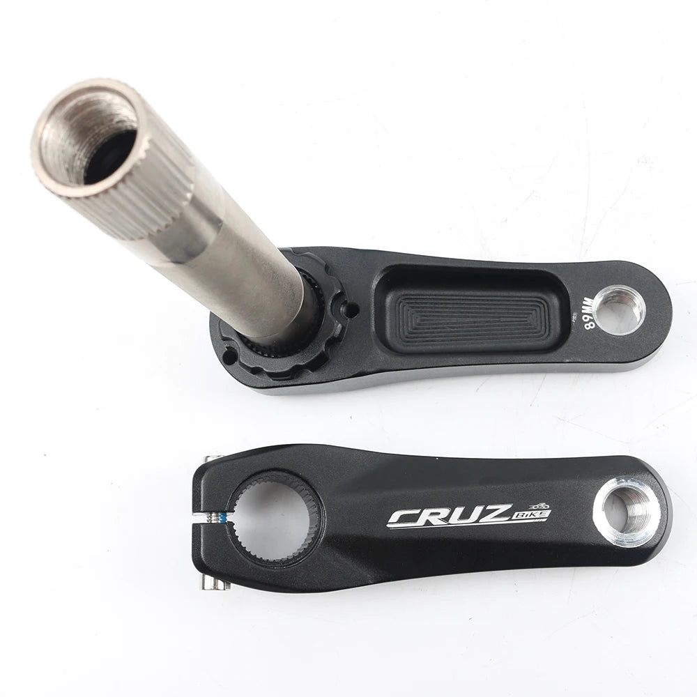 CRUZbike 89/98/110/127/140/150mm Alloy Aluminum MTB Child Bike Crank Kids Folding Bicycle Cranksets