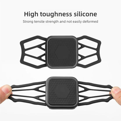 Bicycle Computer Extension Mount MTB Road Bike Aluminum Alloy Phone Bracket Silicone Phone Holder For Garmin Bryton Cateye