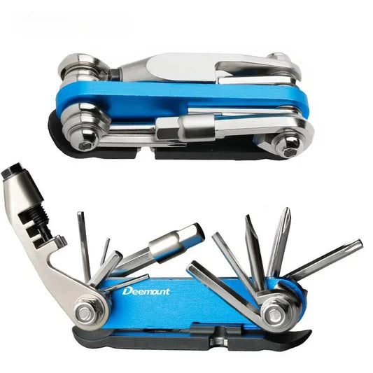 Bicycle Repair Tool Kit Multifunctional 14 in 1 Alloy Steel