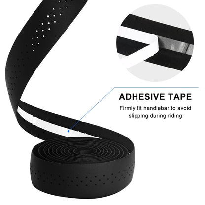 RIDERACE Bicycle Handlebar Tape Road Bike Handle Bar Tapes Anti-slip PU EVA Breathable Cycling Damping Anti-Vibration Straps