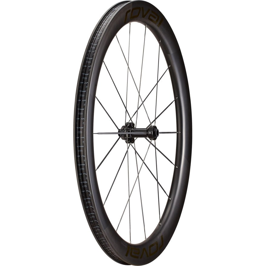 Roval Rapide CLX III 51mm carbon front wheel in satin carbon