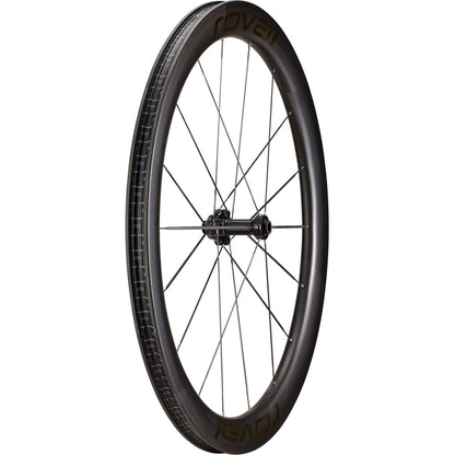 Roval Rapide CLX III 51mm carbon front wheel in satin carbon