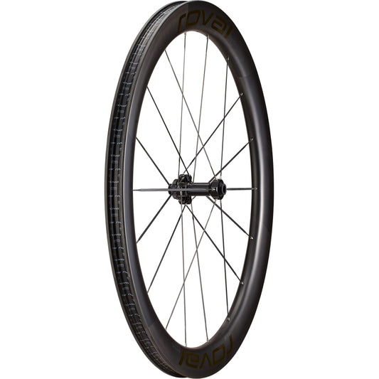 Roval Rapide CLX III 51mm carbon front wheel in satin carbon
