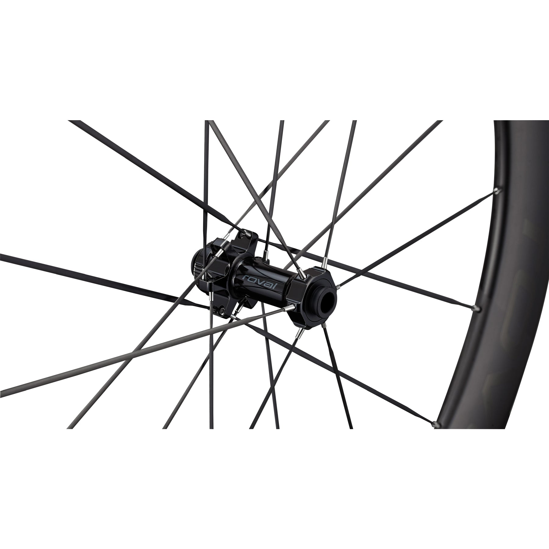 Roval Rapide Sprint CLX aero road front wheel with 63mm carbon rim