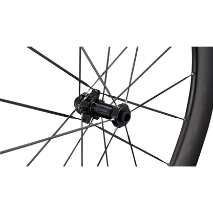 Roval Rapide Sprint CLX aero road front wheel with 63mm carbon rim