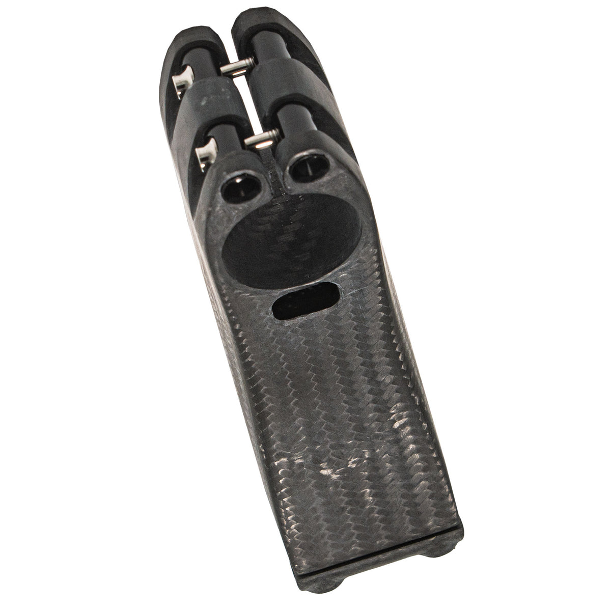 THM Tibia ICR carbon stem underside and clamp detail