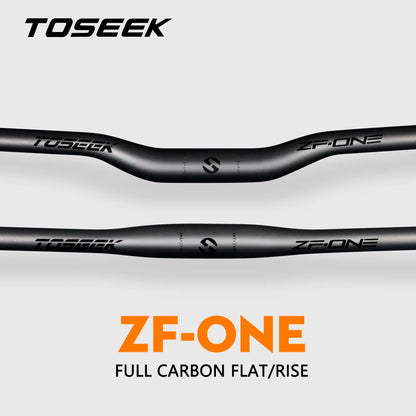 TOSEEK ZF-ONE Full Carbon Fiber Bike MTB Handlebar 31.8mm