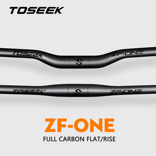 TOSEEK ZF-ONE Full Carbon Fiber Bike MTB Handlebar 31.8mm