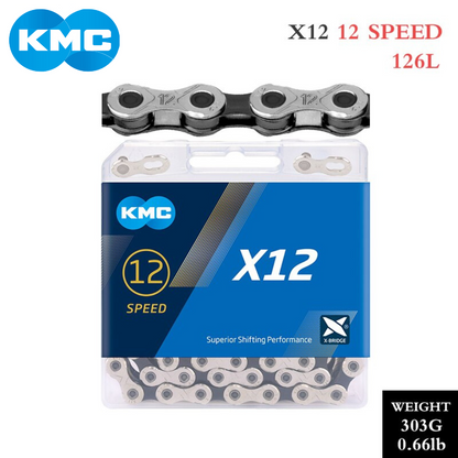 KMC X8 X9 X10 X11 X12 Bike Chain 8s/9s/10s/11s/12Speed MTB/Road Bike Chain