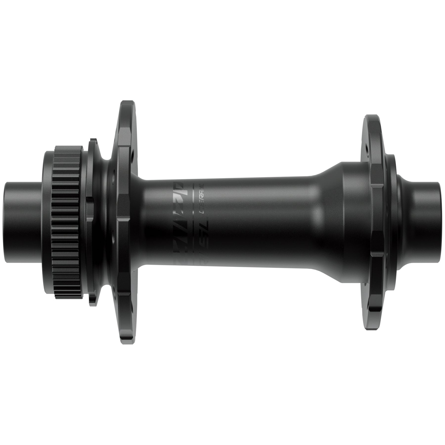 Zipp 454 NSW carbon rim and ceramic front hub detail