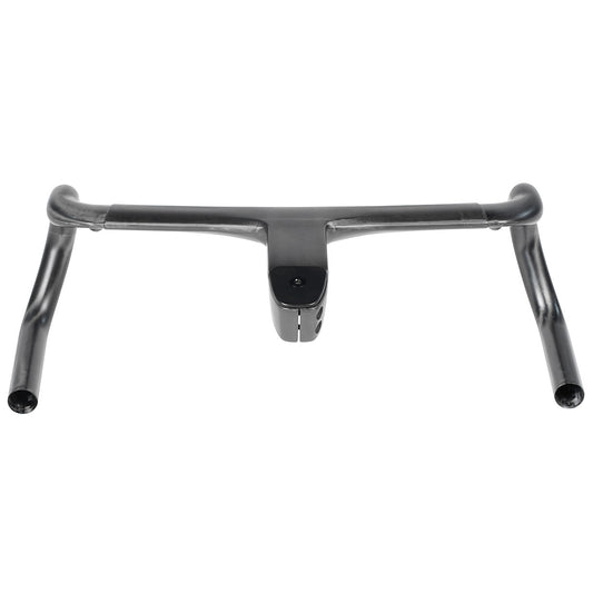 Bike Ahead THE COCKPIT Gravel integrated carbon handlebar front view
