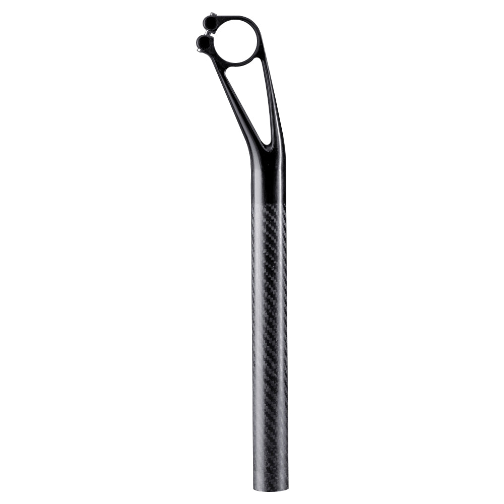 THM Mandibula 27.2 carbon seatpost, 350mm, natural carbon finish