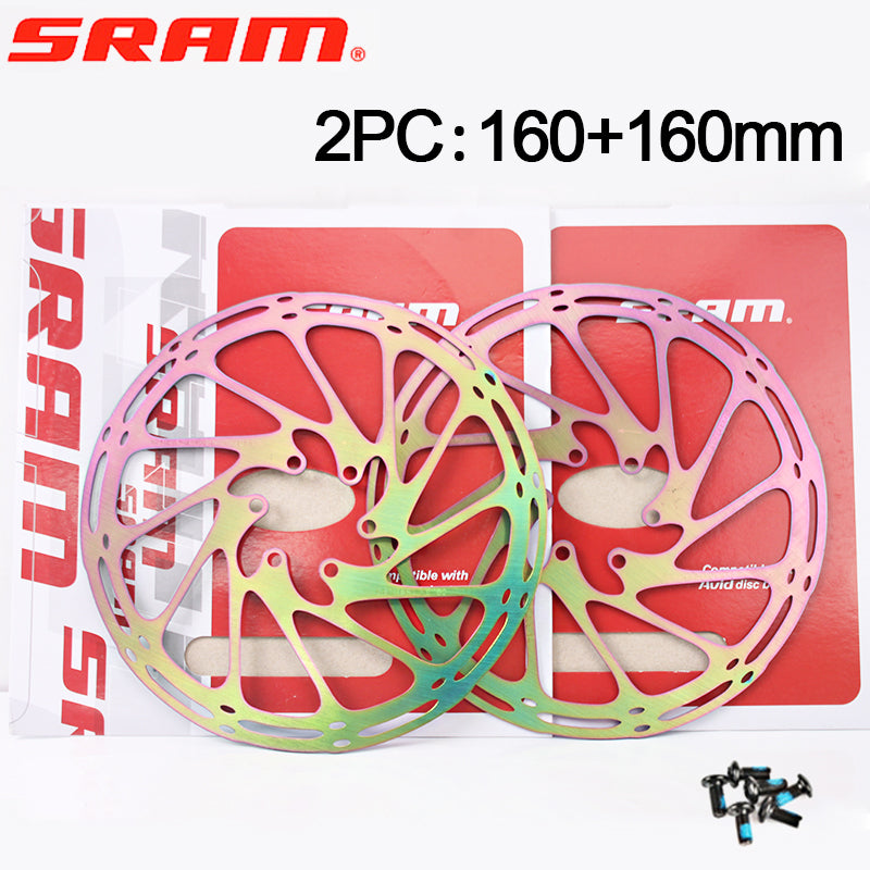 2PC SRAM Centerline Brake Discs 160mm 180mm 203mm Hydraulic Disc Brake Rotor Stainless Steel Mountain Bike