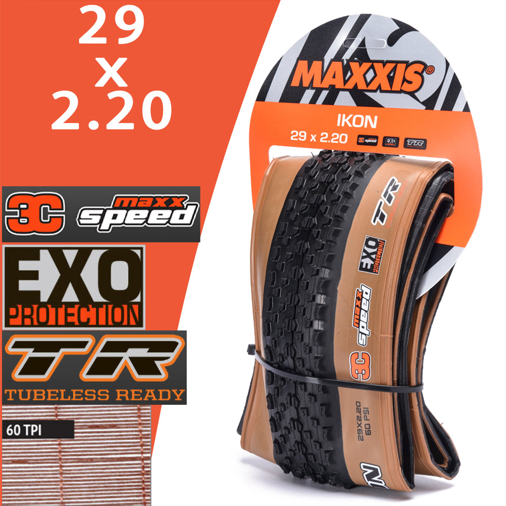 MAXXIS IKON FOLDABLE TIRE OF BICYCLE MTB