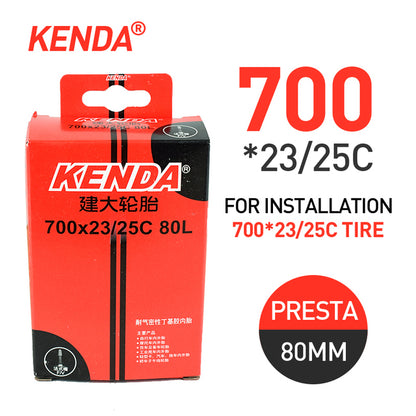 KENDA Road Bicycle Tire 700c Inner Tube (Presta)