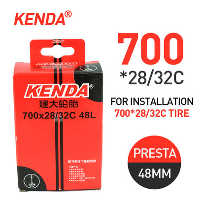 KENDA Road Bicycle Tire 700c Inner Tube (Presta)